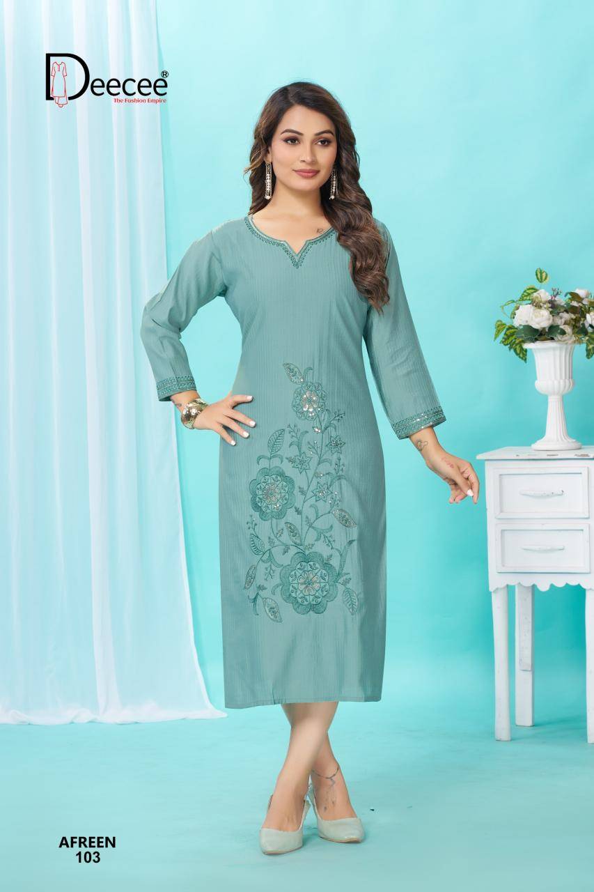 Deecee afreen Kurti manufacturer in Hyderabad